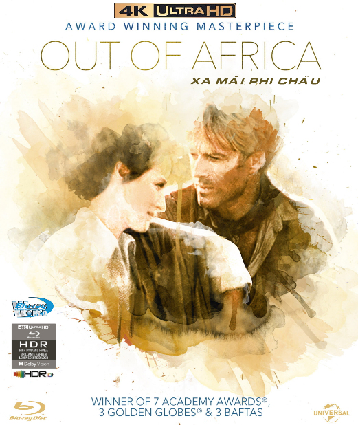4KUHD-1057.Out of Africa 1985  XA MÃI PHI CHÂU   4K66G (TRUE- HD 7.1 DOLBY ATMOS - DOLBY VISION) USA